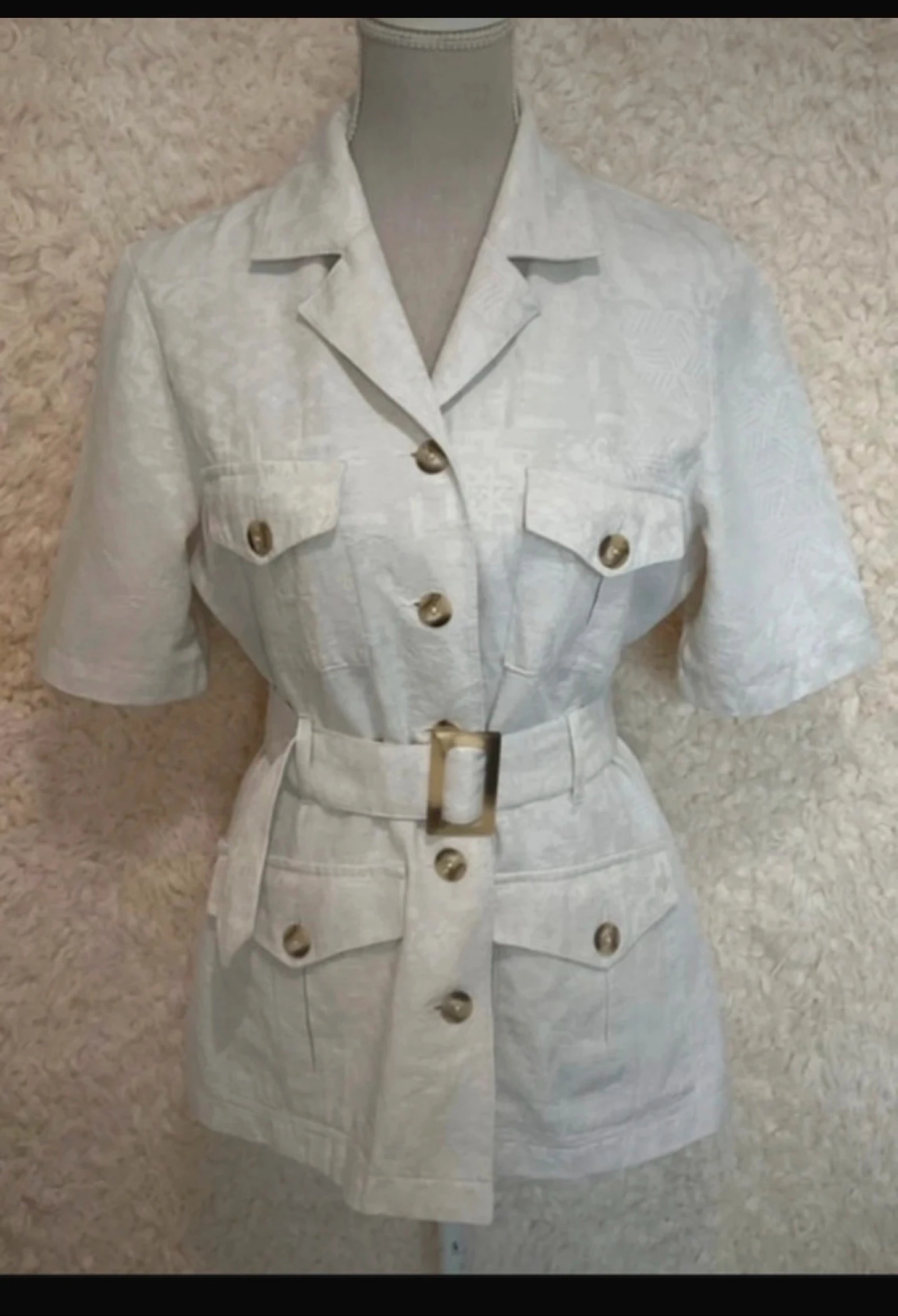 Veste saharienne vintage année 90 taille 40